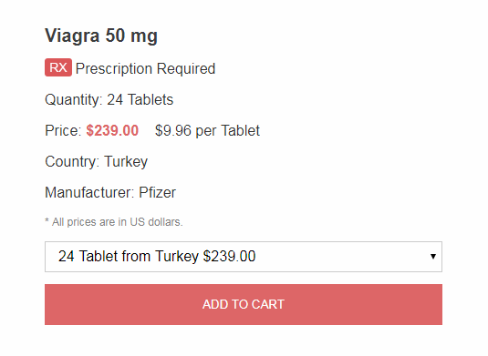 Viagras Price on Canadian Pharmacy World