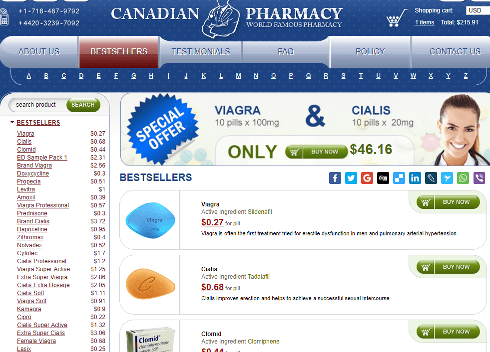 Online Pills, a Canadian Pharmacy